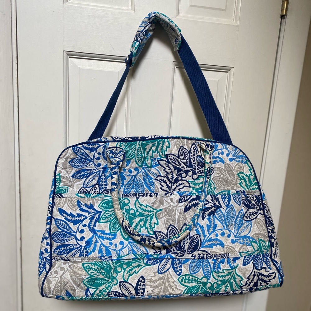 Vera Bradley Santiago Grand Traveler Tote Bag